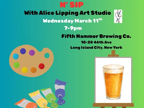Paint n’ Sip w/ Alice Lipping Art Studio