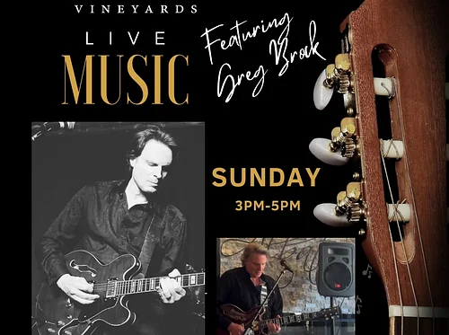 Live Music Sunday’s featuring Greg Brock