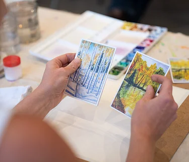 Adult Watercolor October: with Amy Beidleman