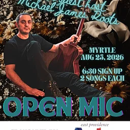 Open Mic with Michael James Roots - Sponsored by EP Arts Council