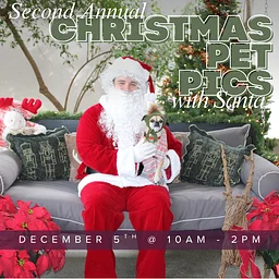 Second Annual Christmas Pet Pics with Santa