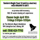 Drawn to Art Workshop at UREC