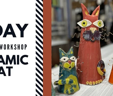 2-Day Pottery Workshop: Ceramic Cat (Day 2/2)