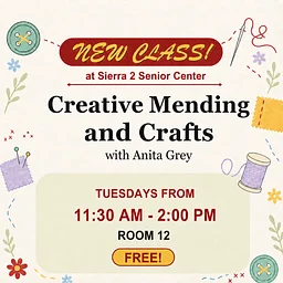 Creative Mending and Crafts with Anita Grey