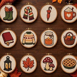 Cross-Stitch & Cozy Bevvys (Workshop FULL)