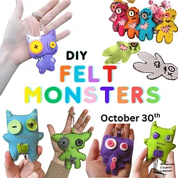 DIY Felt Monsters