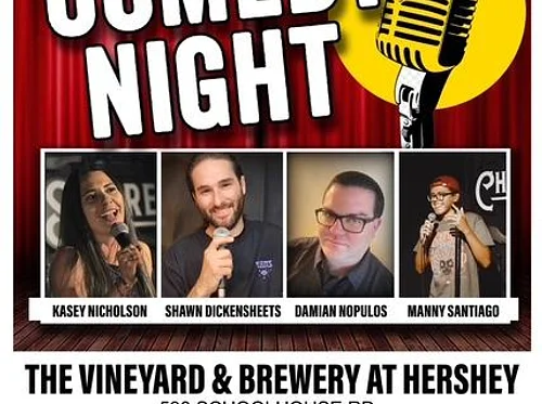 Comedy Night at The Vineyard at Hershey!