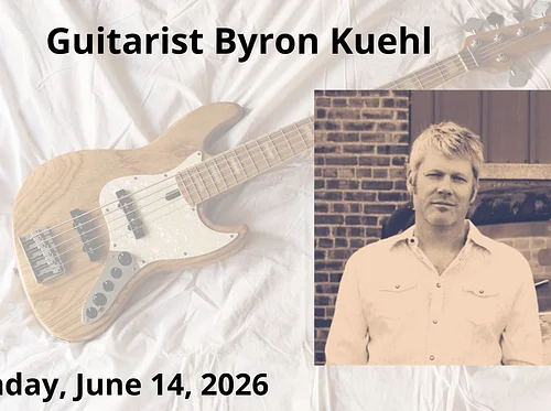 Guitarist Byron Kuehl