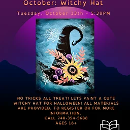 Adult Painting Series: Witchy Hat