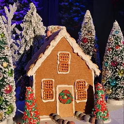 Gingerbread House Building Class