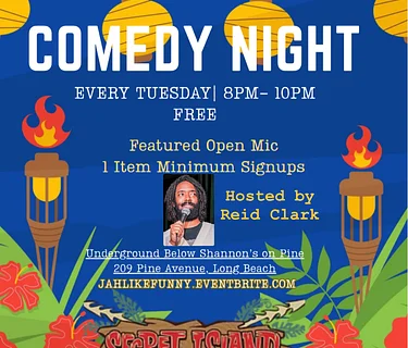 Secret Island Comedy Night
