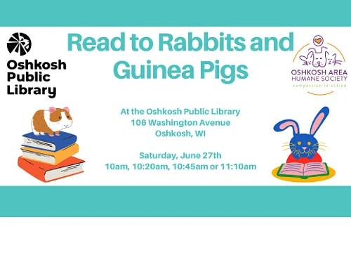 Read to a Rabbit or Guinea Pig