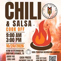 Dripping Springs Chili & Salsa Cook-Off + Kids’ Pumpkin Decorating