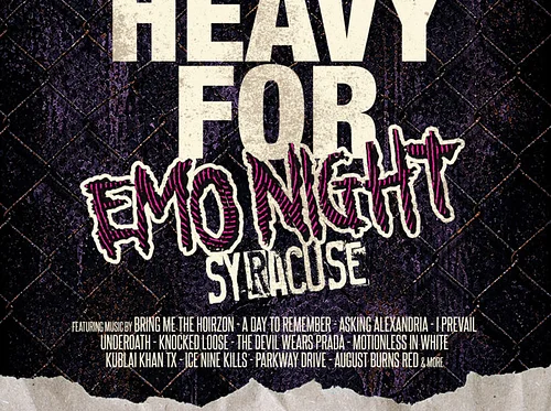 Too Heavy For Emo Night Syracuse