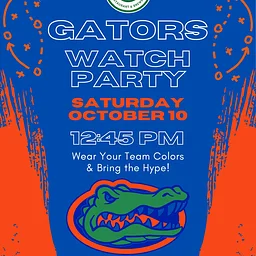 Gators Watch Party 12:45 kickoff!