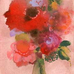 Expressive Dahlia Mixed Media Workshop