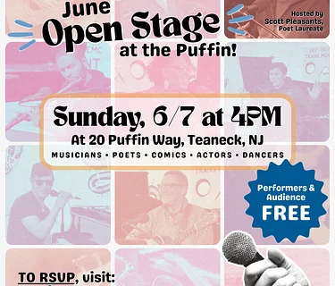 June Open Stage at the Puffin!