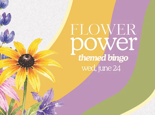 2026 Summer Bingo Night – Floral Themed