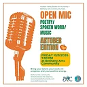 SAVE THE DATE! ARTober Open Mic @ Bethany Arts Community