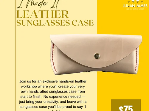 I MADE IT: Leather Sunglasses Case (Copy) (Copy)