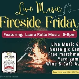 Fireside Friday (live music - Laura Rullo Music)