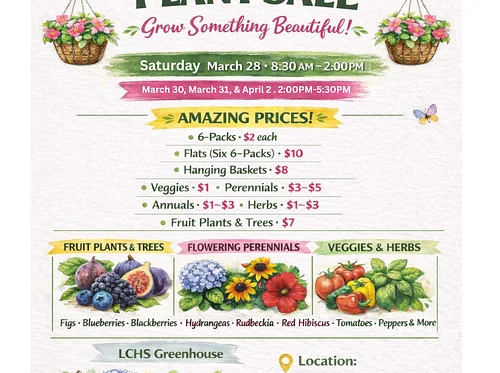Spring Plant Sale – Liberty County High School