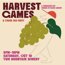 2nd Annual Harvest Games + Crush Pad Party
