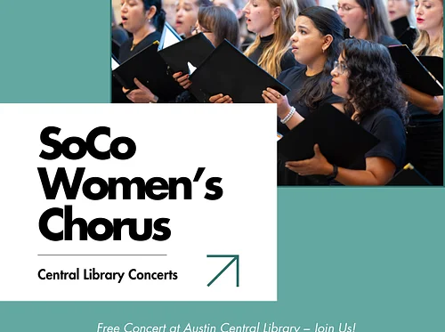 Central Library Concerts: SoCo Women’s Chorus