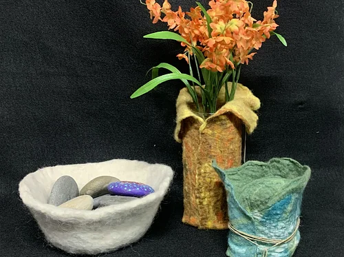 WET FELTED VESSEL: Sunday, July 26th, 2:00pm-5:00pm