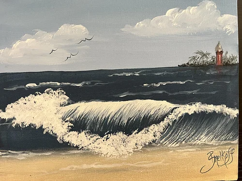 Acrylic Painting with Pat Smelkoff: Seascape