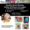 PORAL Meeting and Demo Artist Jane Casey