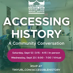 Accessing History: A Community Conversation