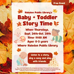 Baby & Toddler Story Time