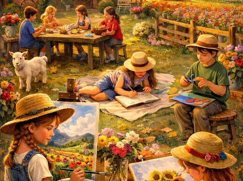 3-Day Art Atelier on the Farm