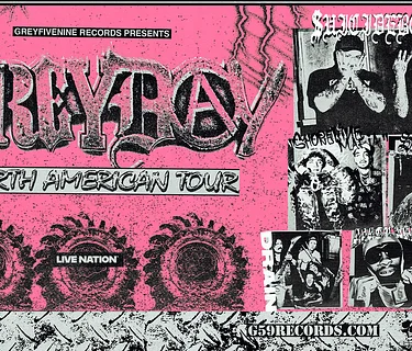 $uicideboy$ present Grey Day Tour 2026 w. Shoreline Mafia & more