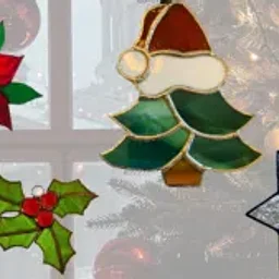 Beginner Stained Glass: Holiday Ornament