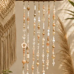 Boho Bliss Series: Ribbon and Bead Wall Hanging
