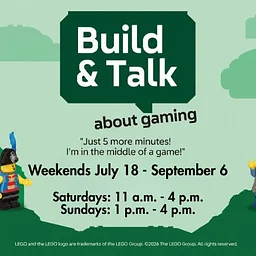 Build, Play and Talk with LEGO® Bricks!