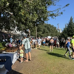 Bohicket Half Marathon Finish Line Celebration