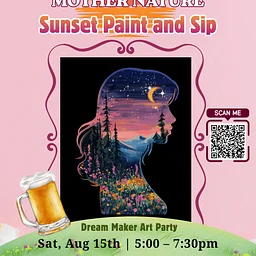 Dream Maker Art Party Paint and Sip