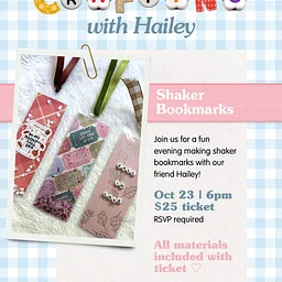 Shaker Bookmarks | Crafting with Hailey