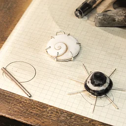 Beach Stone Pendant – Saturday Metalsmithing Workshop