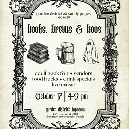 Books, Brews & Boos Adult Book Fair