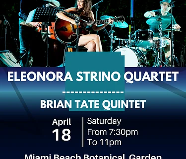 Eleonora Strino Quartet Presented by Roma Jazz Festival and Miami Jazz Booking