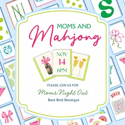 Moms Night Out: Moms and Mahjong