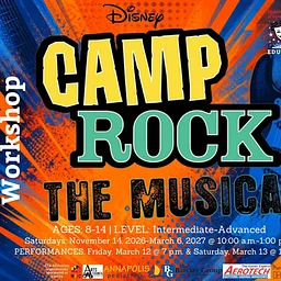Production Intensive Workshop: Disney’s Camp Rock the Musical (ages 8-14)