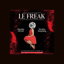 Le Freak: A 70s Disco Halloween Party