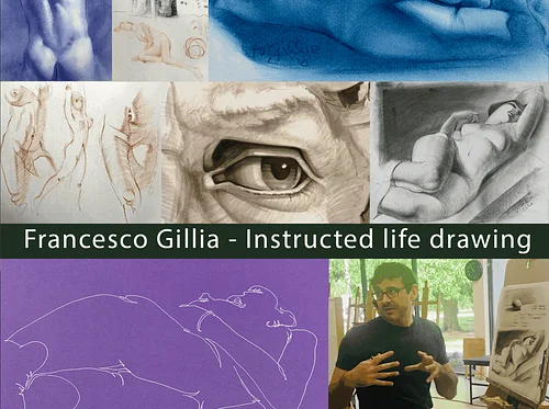 Instructed Life Drawing – Gestural & Structural Approach to the Figure (18+, Beginner to Advanced Level)