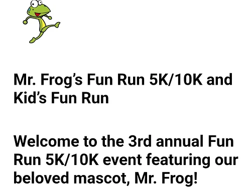 Mr. Frog’s Wild Run