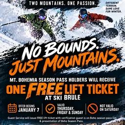 Ski Brule × Mount Bohemia || No Bounds. Just Mountains.